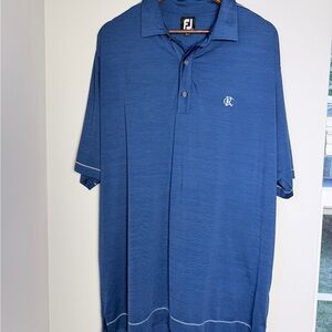 FootJoy Classic Blue Polo Shirt